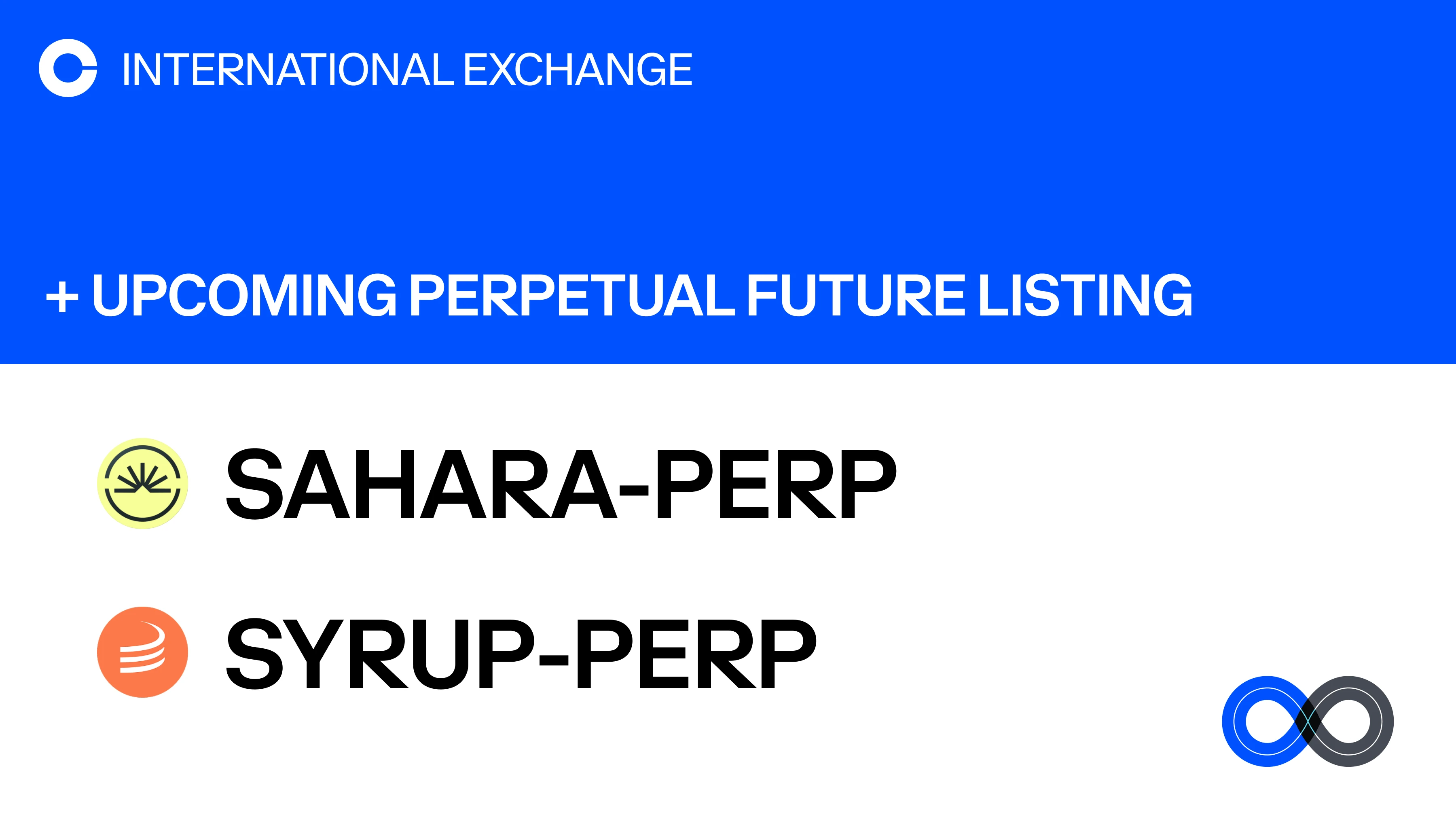  Coinbase国际平台推出SAHARA与SYRUP永续期货合约